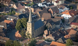 Dorfkirche Hamminkeln-Brünen Luftbild