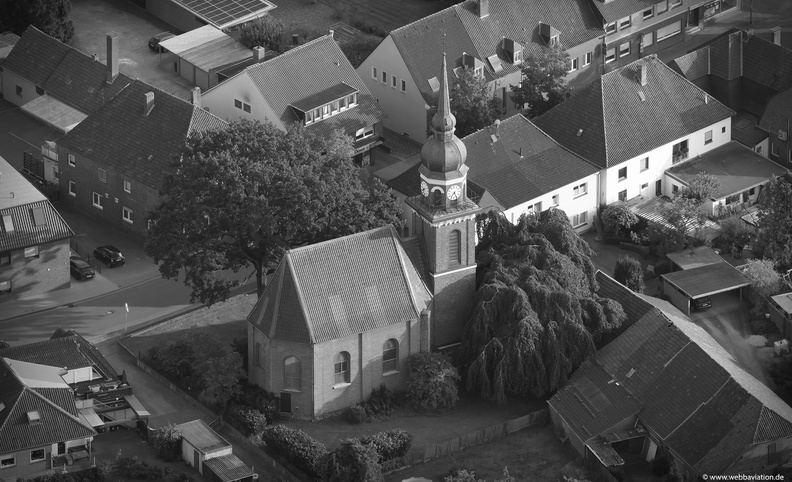 evangelische  Kirche Ringenberg Luftbild
