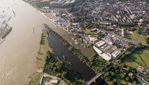 Rheinhafen Wesel  Luftbild