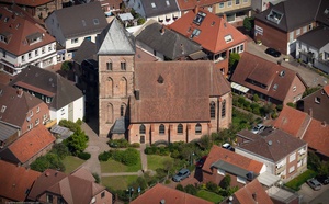 Georgskirche Schermbeck   Luftbild