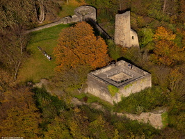 Burgruine Volmarstein  Luftbild
