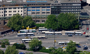Zentrale Busbahnhof  Wuppertal Luftbild