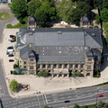 Historische Stadthalle am Johannisberg Wuppertal Deutschland. Erbaut : 1896-1900   Luftbild