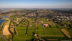 Archäologische Park Xanten NRW Luftbild