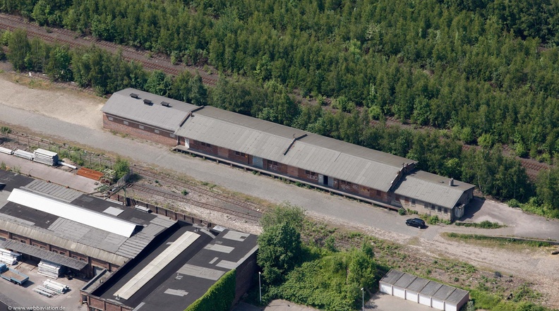 Ehem. Güterbahnhof Gelsenkirchen / Wattenscheid   Luftbild