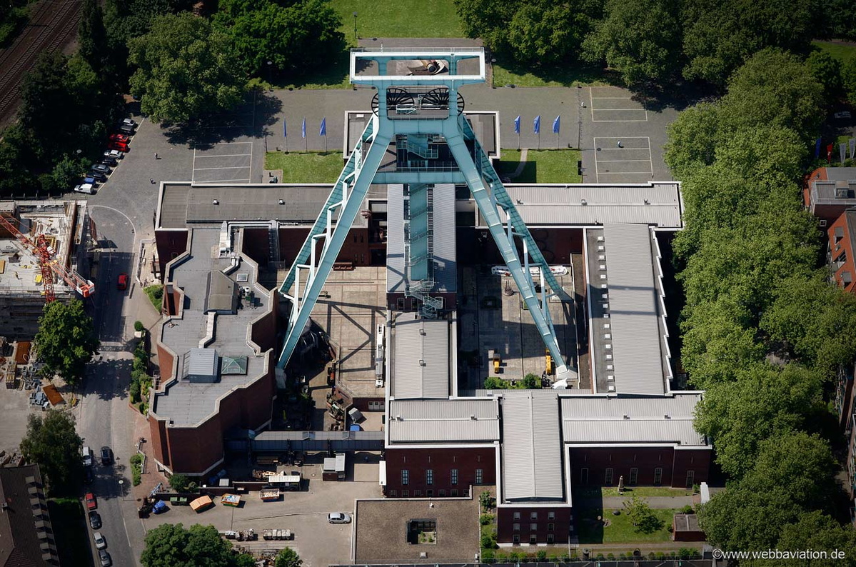 Deutsches Bergbau-Museum Bochum (DBM)  Luftbild