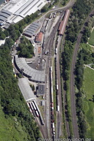 Eisenbahnmuseum Bochum-Dahlhausen  Luftbild