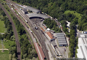 Eisenbahnmuseum Bochum-Dahlhausen  Luftbild