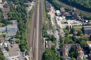 Güterbahnhof Bochum Nord Luftbild