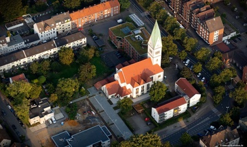 Christuskirche Gladbeck Luftbild