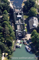 Schiffshebewerk Henrichenburg Schleusenpark Waltrop   Luftbild 