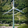 Windkraftrad Halde Hoppenbruch Luftbild 