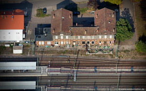 Bahnhof Germersheim Luftbild 