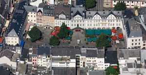am Plan Koblenz  Luftbild 