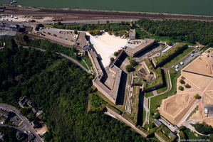 Festung Ehrenbreitstein Koblenz Luftbild 