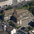 Hauptverwaltungsgebäude der Kreisverwaltung Mayen-Koblenz, das Kreishaus, Luftbild 