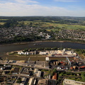 Rheinhafen Koblenz Luftbild 