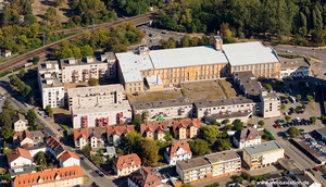ehemalige Baumwollspinnerei Speyer Luftbild 