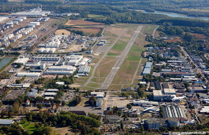 Flugplatz Speyer  Luftbild 