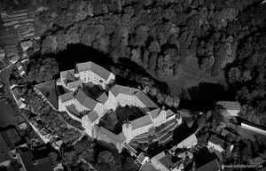 Colditz Castle / Schloss Colditz aerial photo /  Luftbild 