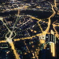Dresden Neustadt  bei Nacht - Luftbild