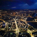 Dresden Nachtluftbild