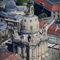 der Dresdner Frauenkirche Luftbild 