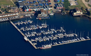 Hafen Zöbigker  Markkleeberg Luftbild 