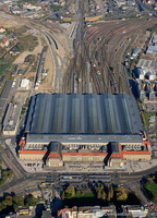 Leipzig Hauptbahnhof Luftbild