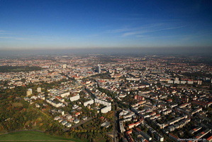 Leipzig Zentrum Süd Luftbild