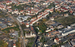 Leipzig Lindenau  Luftbild