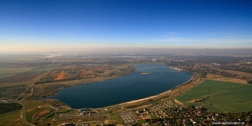 Markkleeberger See  Luftbild