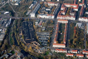 Karl-Heine-Kanal  Neulindenau  Leipzig  Luftbild