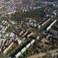 Straße des 18. Oktober  Luftbild 