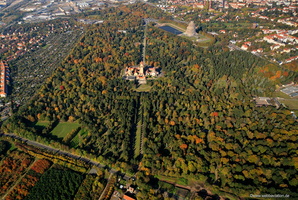 Südfriedhof Leipzig   Luftbild 