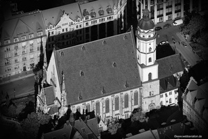 Thomaskirche Leipzig Luftbild 