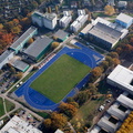 Universität Leipzig , Campus Jahnallee Leipzig  Luftbild 