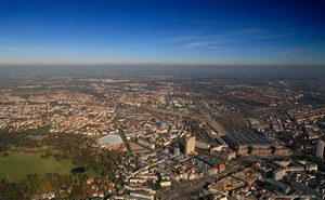 Leipzig Zentrum Nord  Luftbild 