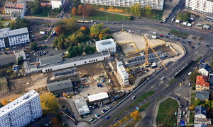 City-Tunnel Projekt  Leipzig Luftbild