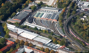 Barmbek U-Bahn Werkhof  Hamburg 