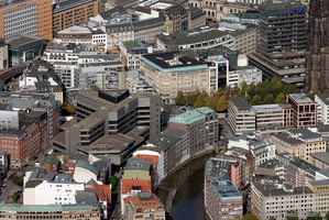 Deichstraße  Hamburg Luftbild