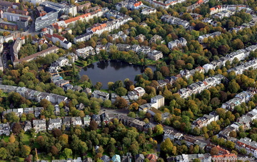 Rondeelteich Hamburg Luftbild