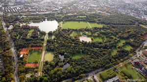 Hamburg Stadtpark Luftbild
