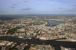 HafenCity Hamburg Luftbild