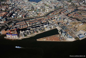 HafenCity Hamburg Luftbild