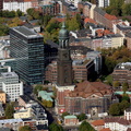 St Michaelis Kirche  Hamburg     Luftbild