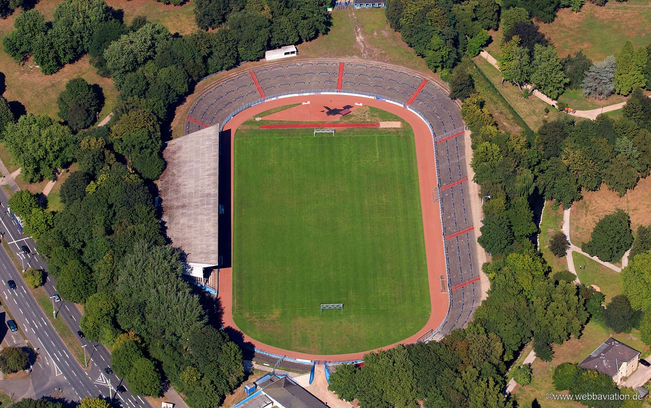  Schloss Strünkede Stadium  Herne  Deutschland  Luftbild